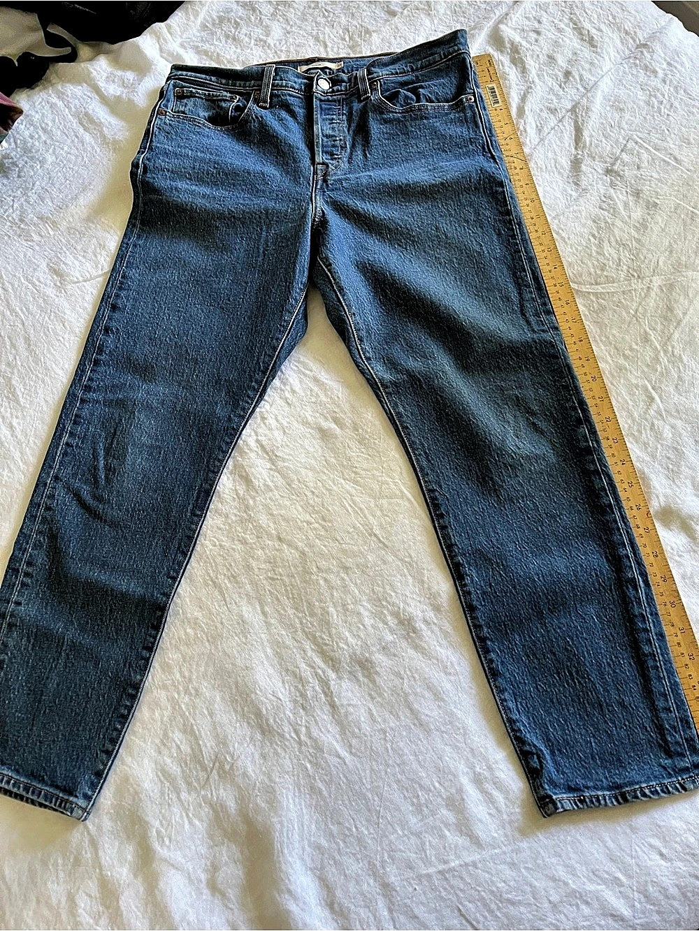 Levi's Wedgie Straight Jeans Straight Leg Jeans Blue Waist 31